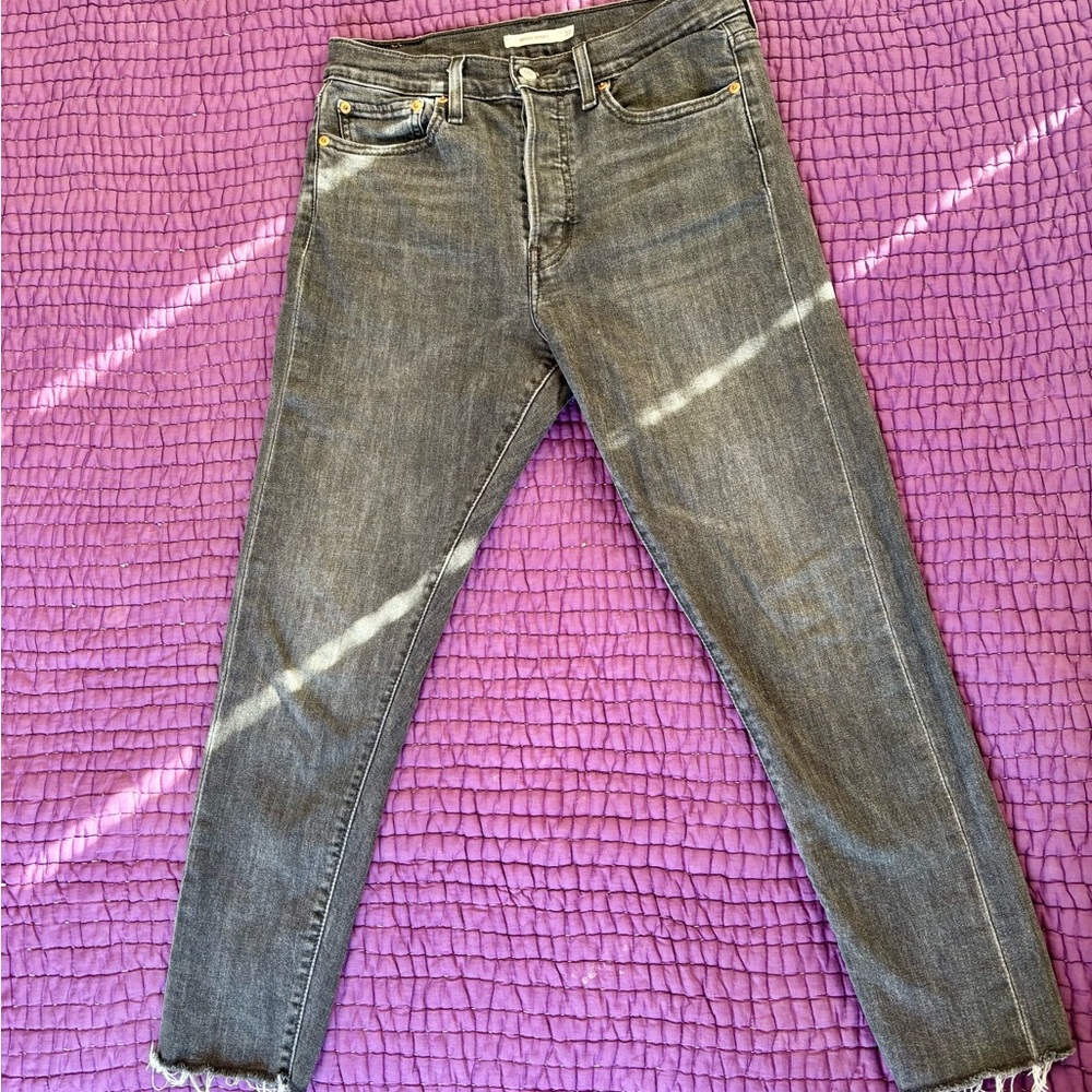 Levi’s wedgie light gray